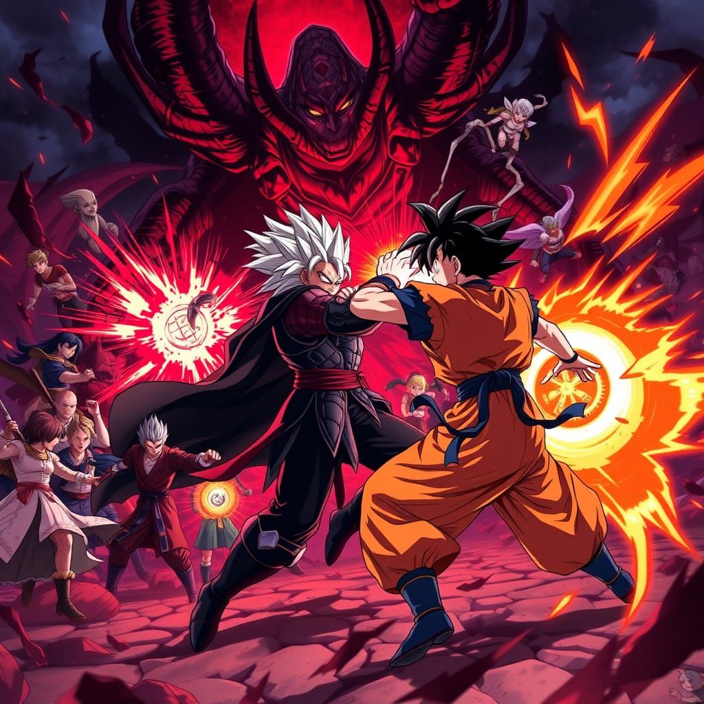 Meliodas vs Goku: Epic Anime Crossover Battle