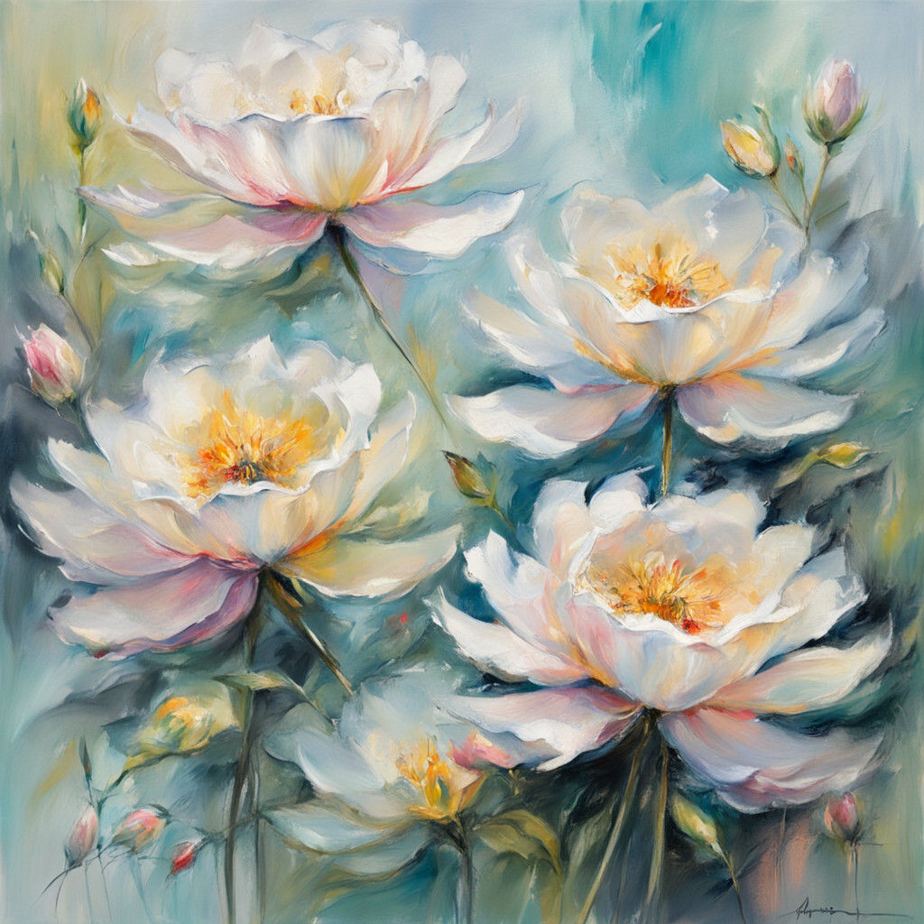 Soft Pastel Dreamscapes of Tender Love