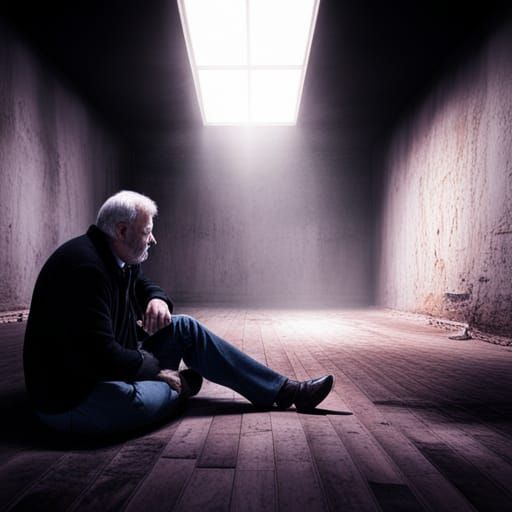 Dusty Attic Memories: A Photorealistic Digital Painting