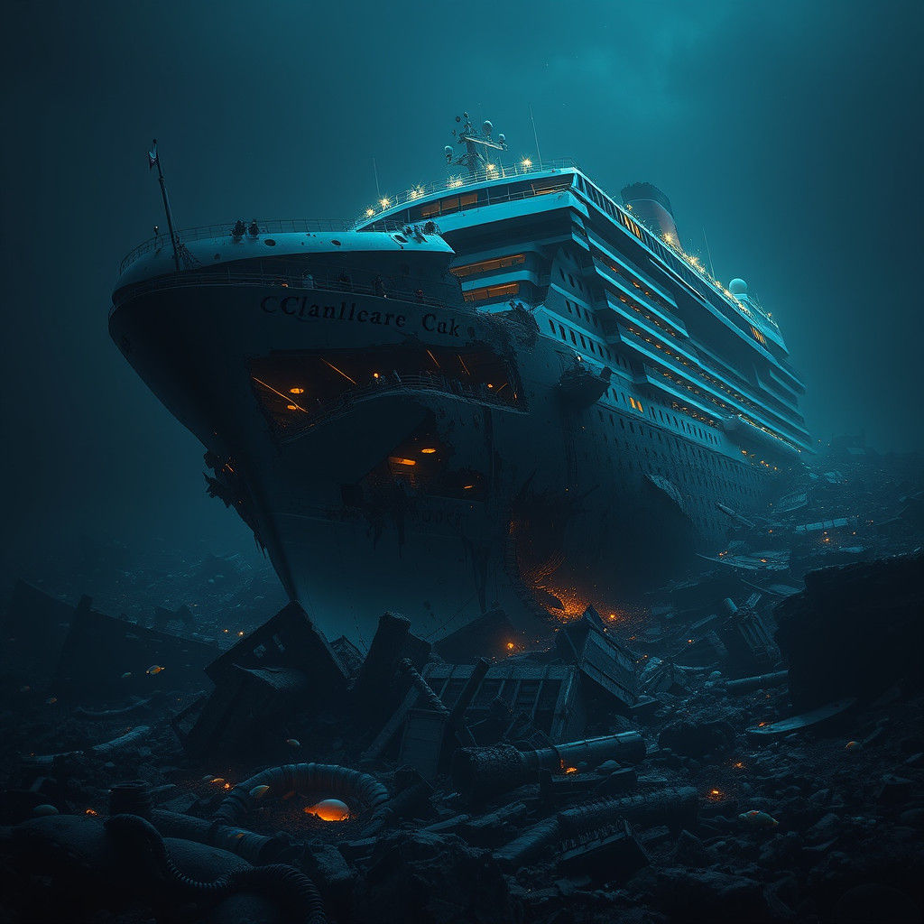 Wreckage: Cruise Ship Disaster in Challenger Deep