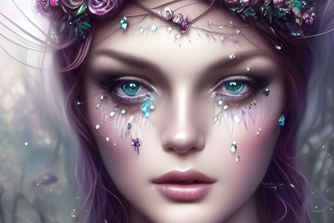 Crystalline Nymph in Princesscore Style