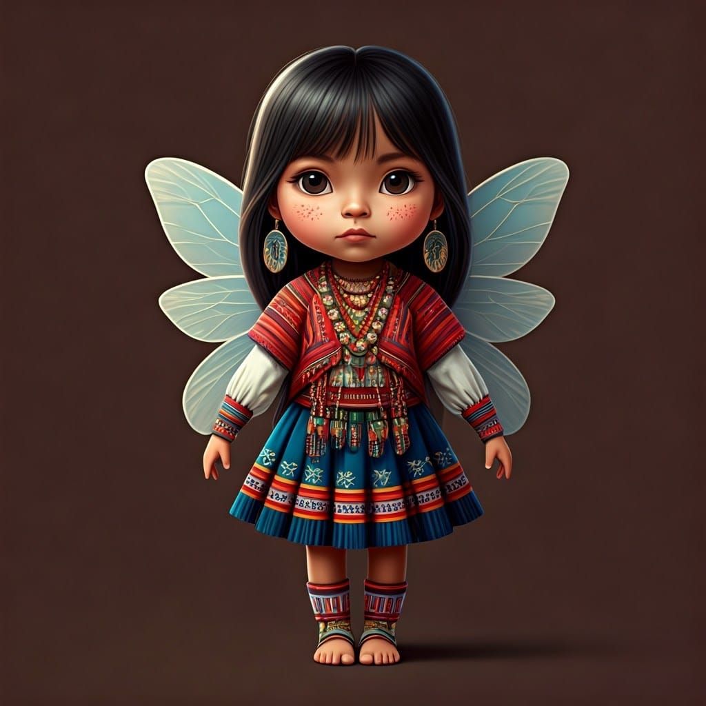 an Auki is a Quechua Mountain Fairy from Peruvian mythology ...