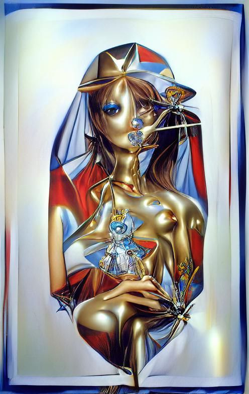 Elaborately Jeweled Priestess