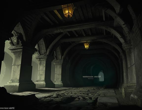 Grinning Basilisk in Abandoned Underground Tunnel