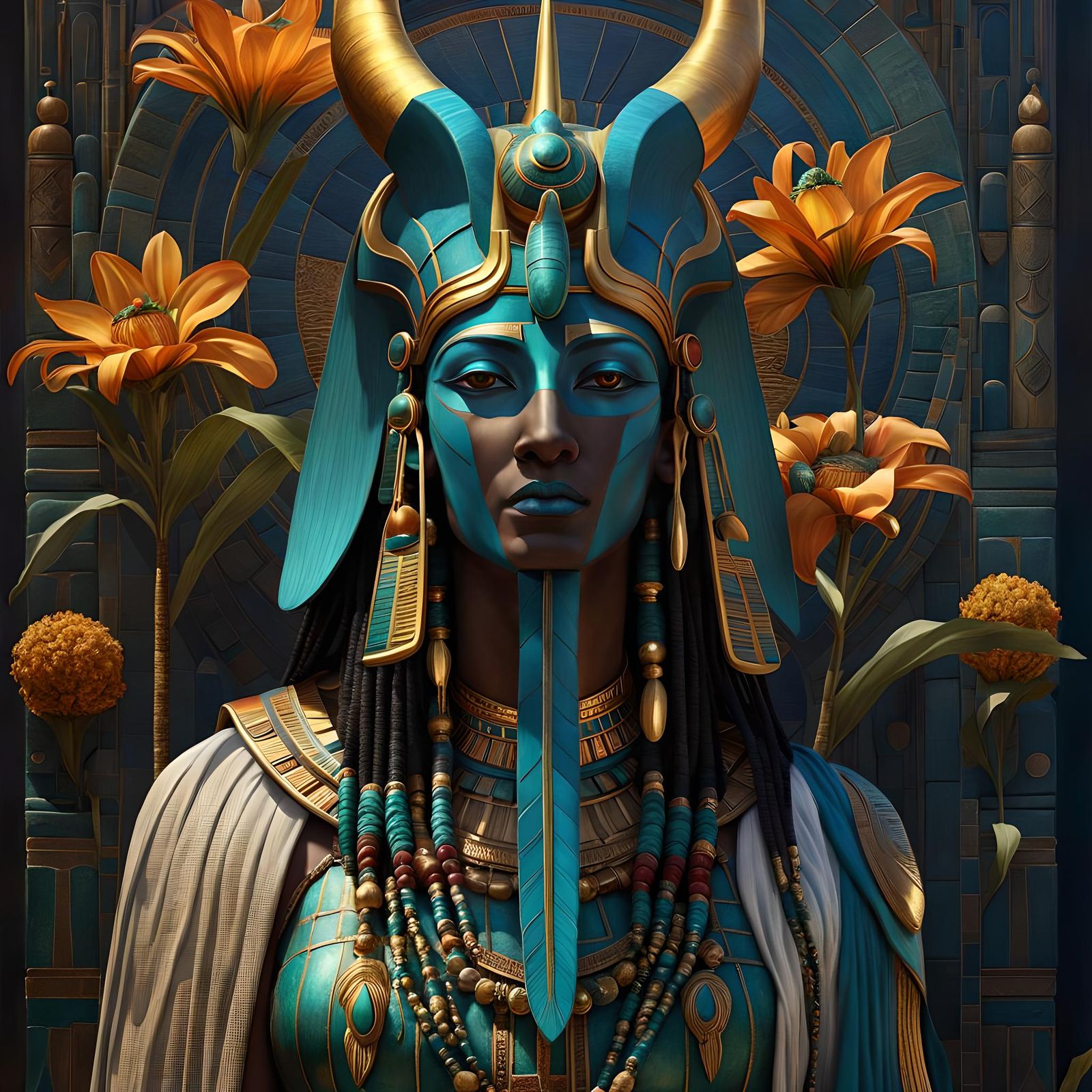 egyptian god Hathor