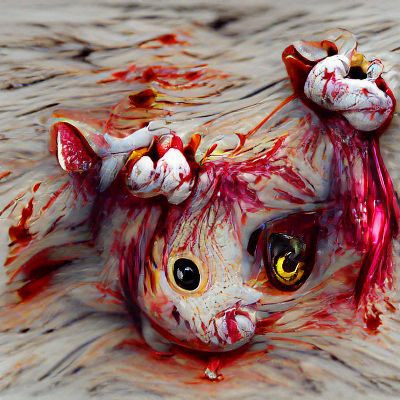 Adorable Kitten Generated by AI