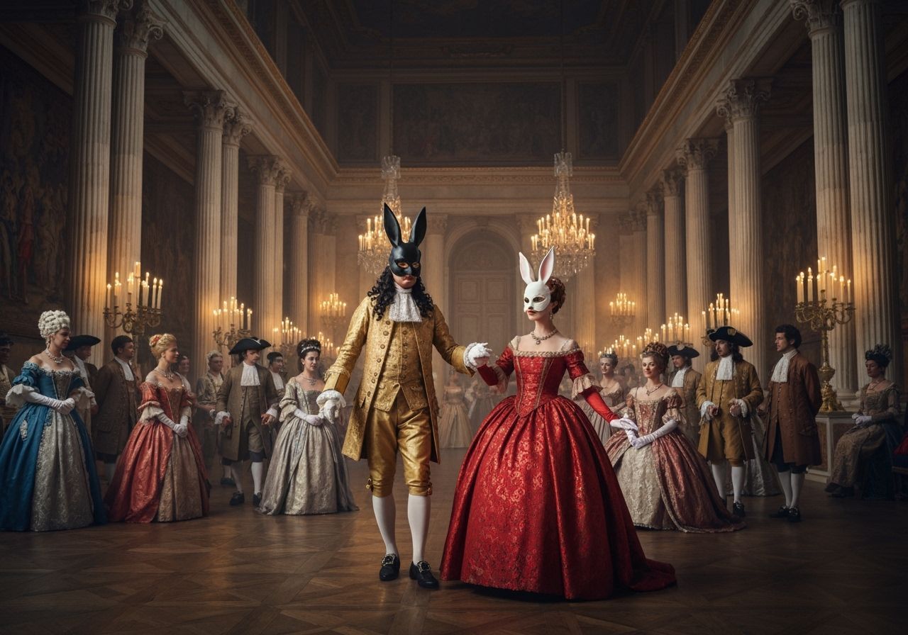 Masquerade Ball at the Court of King Louis XIV