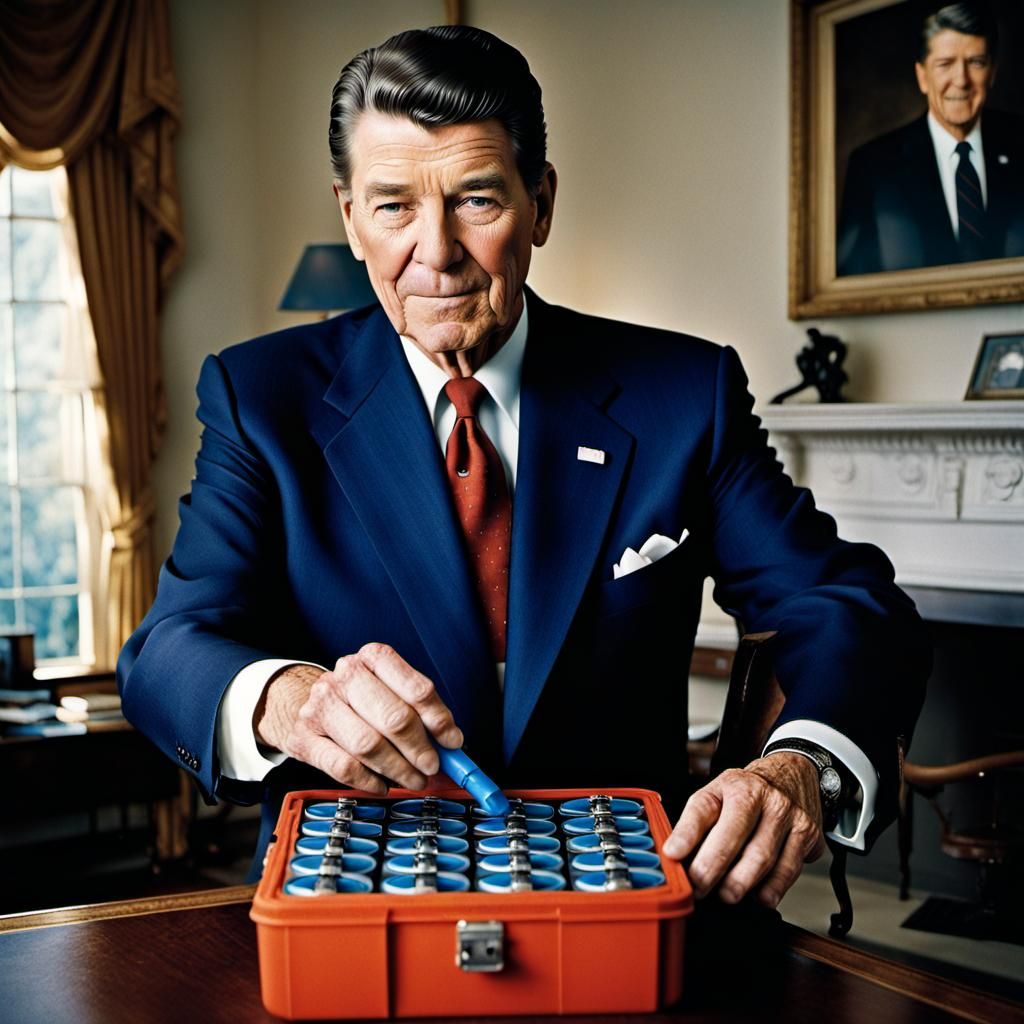 Ronald Reagan and the Robotic Bluebird