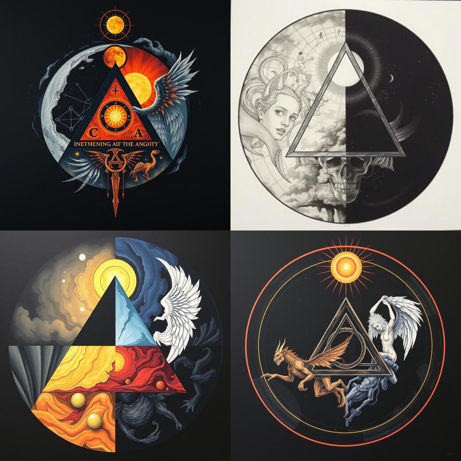 Contrasting Concepts: An AI Generated Abstract