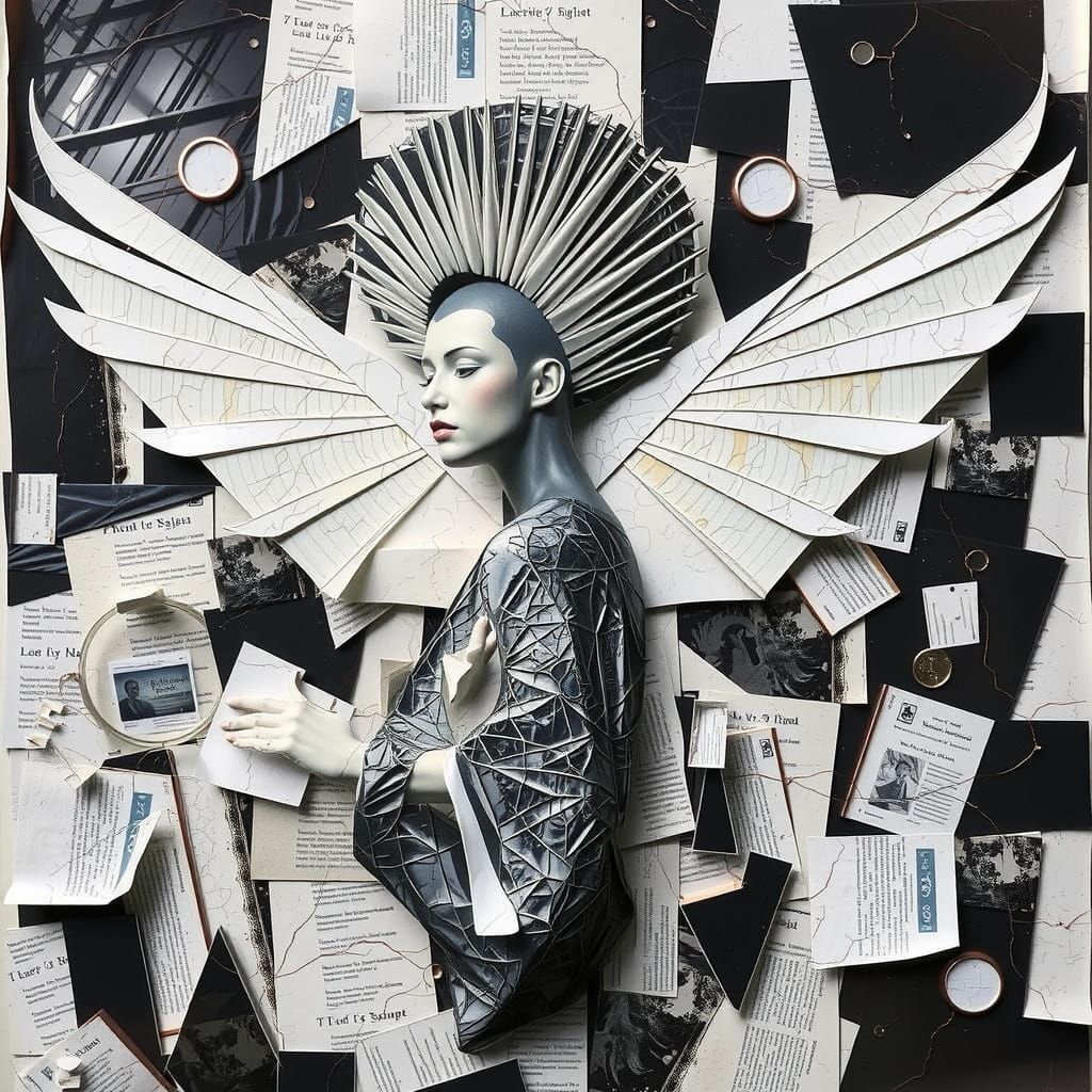 Wholeness in Brokenness: A Serene, Golden Rebirth