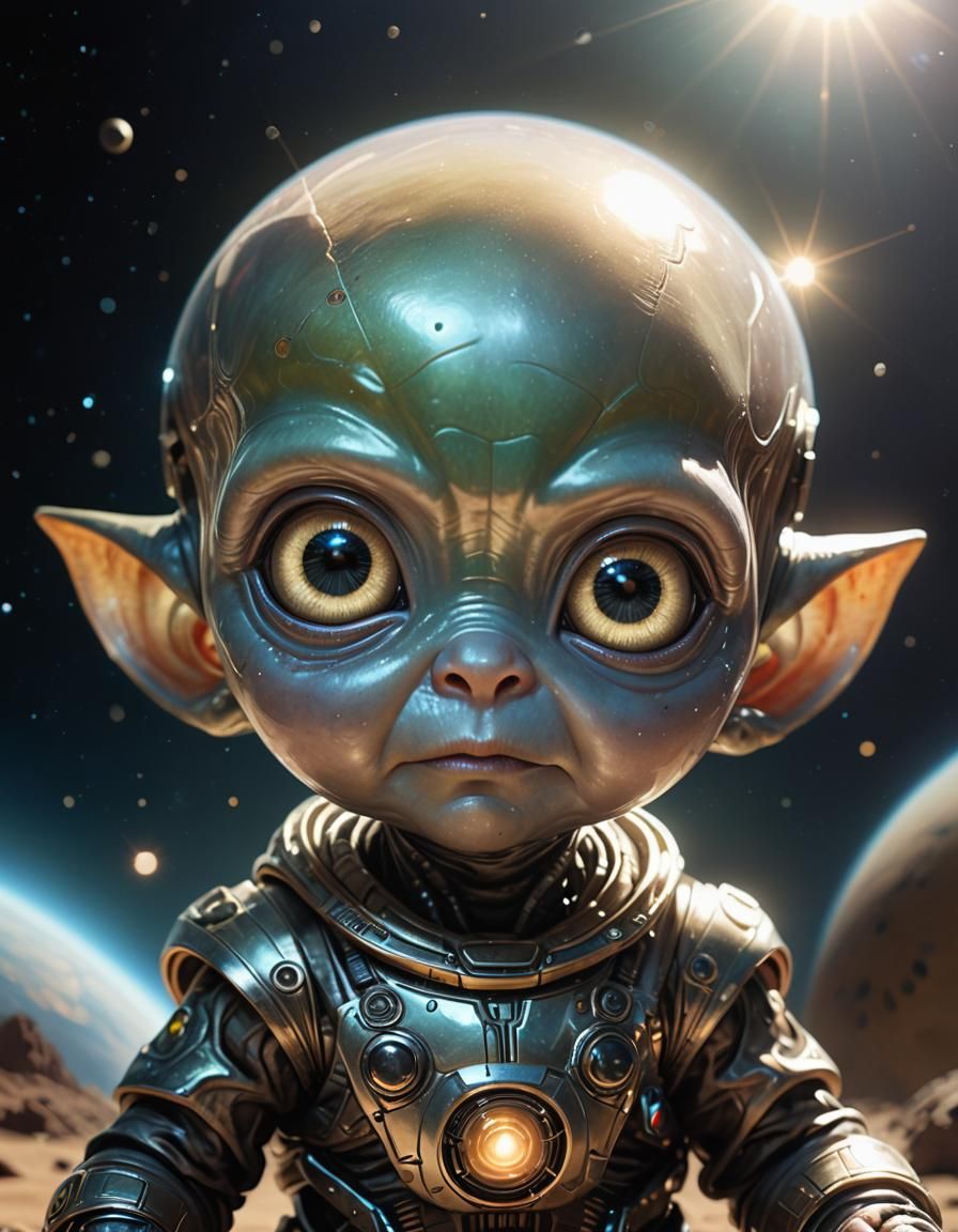 An Adorable Alien Baby