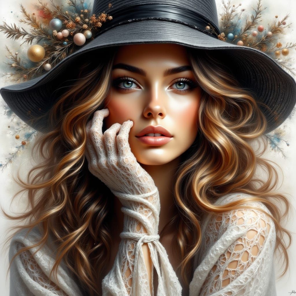 Ethereal Beauty in Whimsical Style