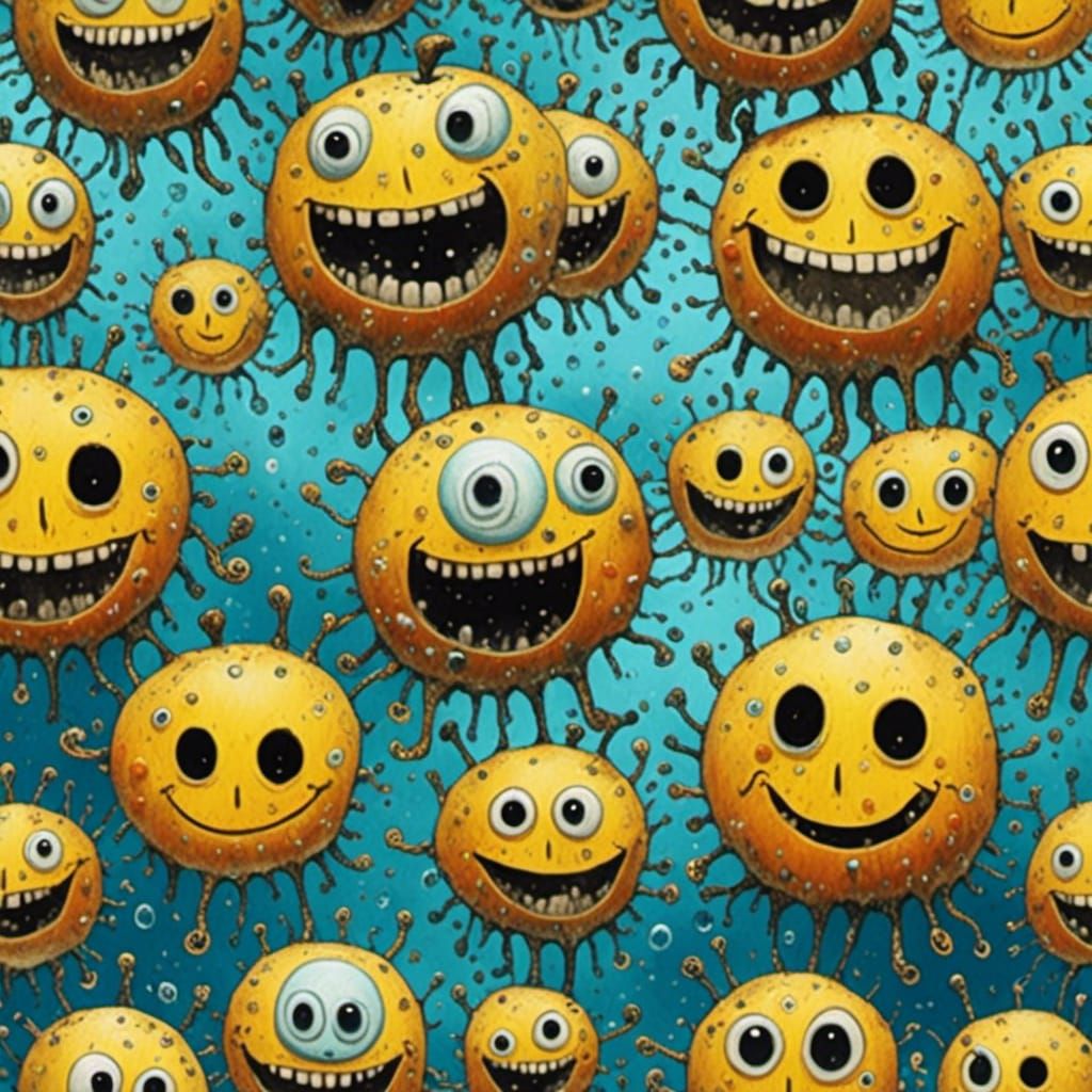 <lora:CreepyWaterCritters:1.0> Giant up close zoomed in ridiculous smiley face