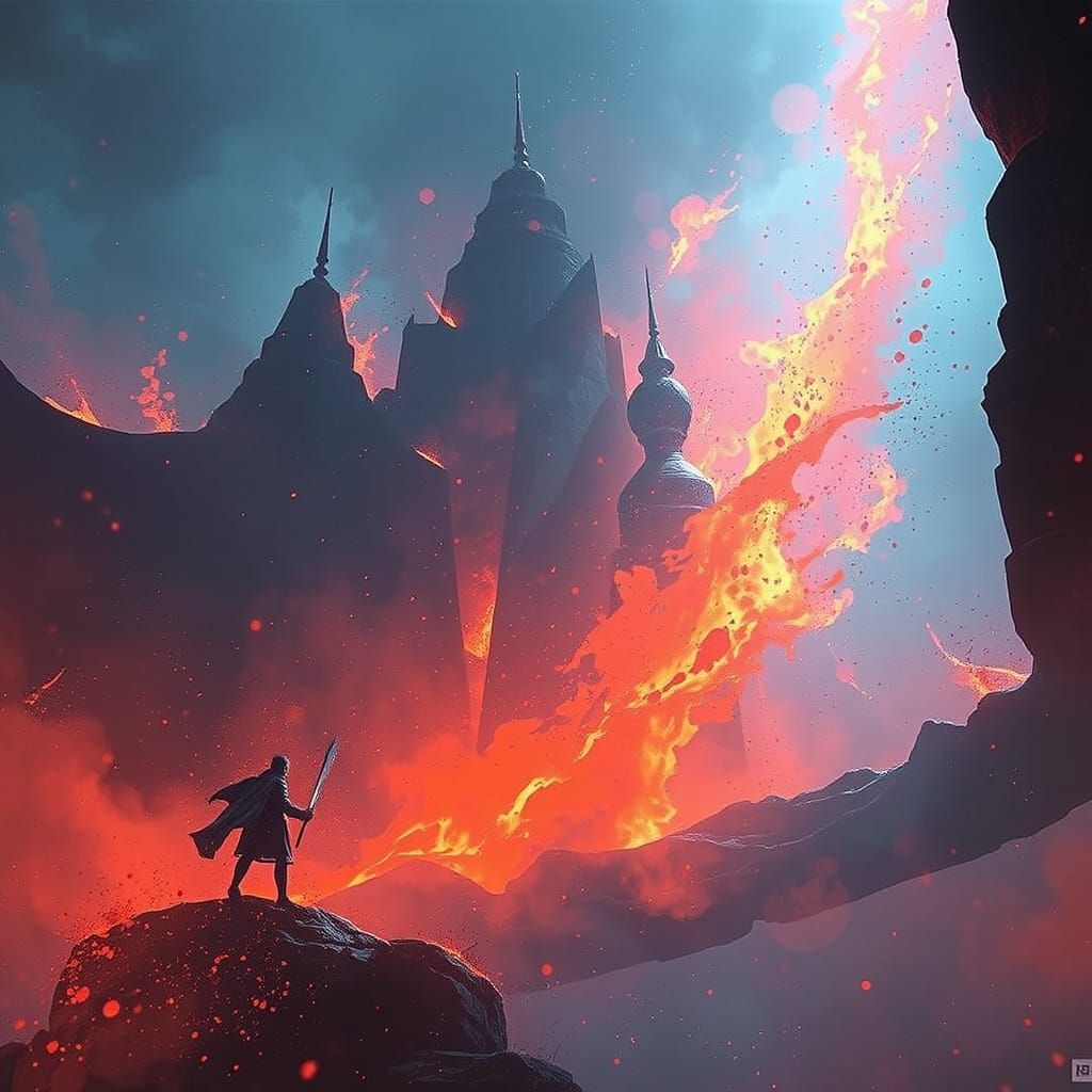 Ethereal Figure Fading Away: Splash Art