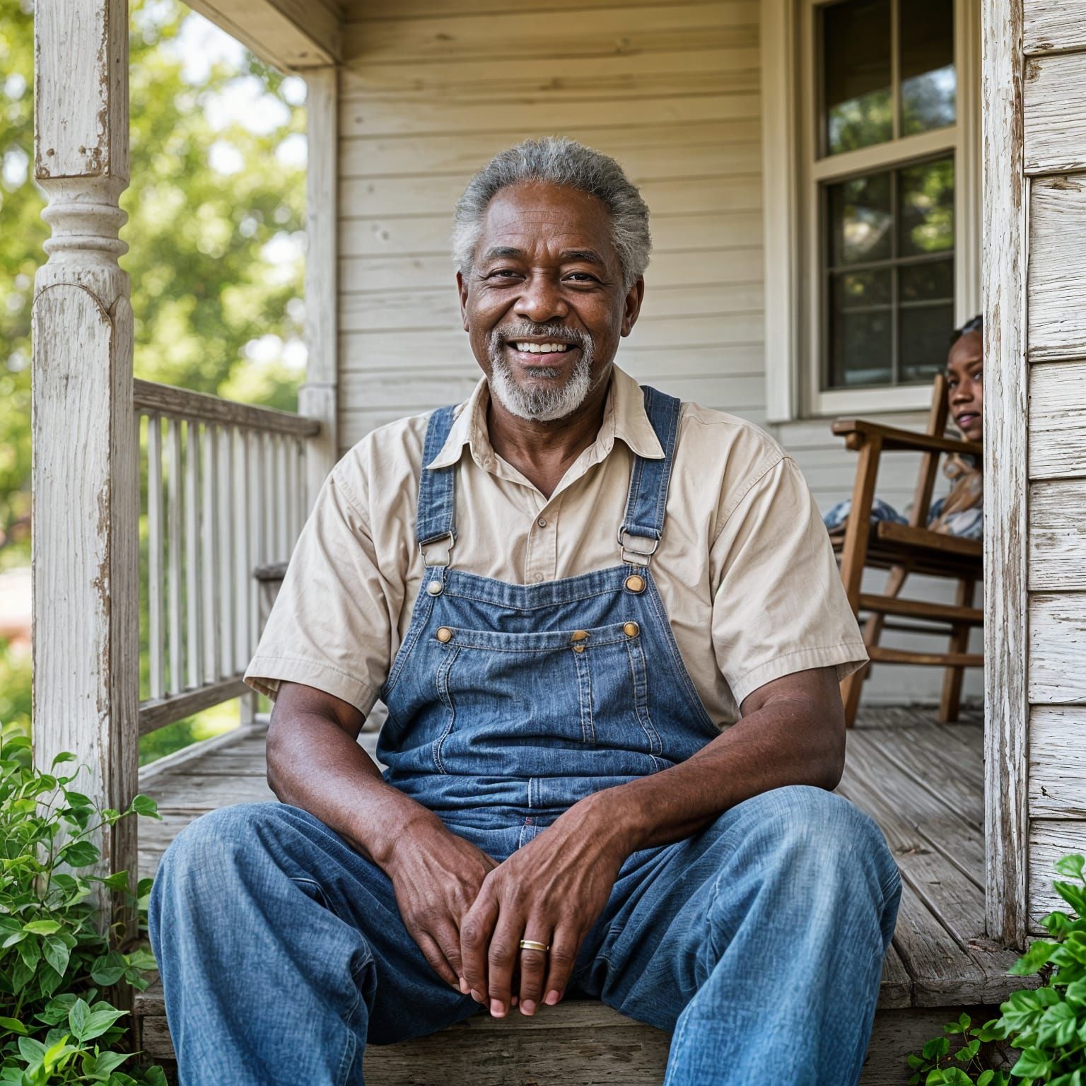 Sharing Wisdom on the Porch