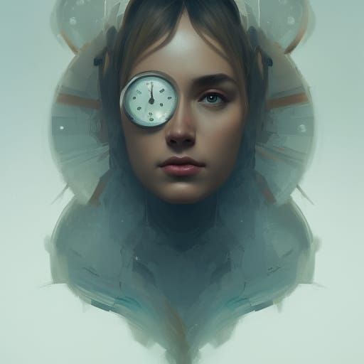clock woman 2