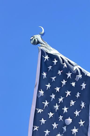 Mooned Flag