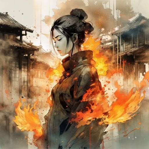 Intriguing Double Exposure Portrait