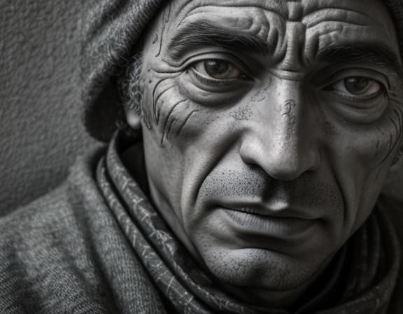 Alchemist in Chagall Style