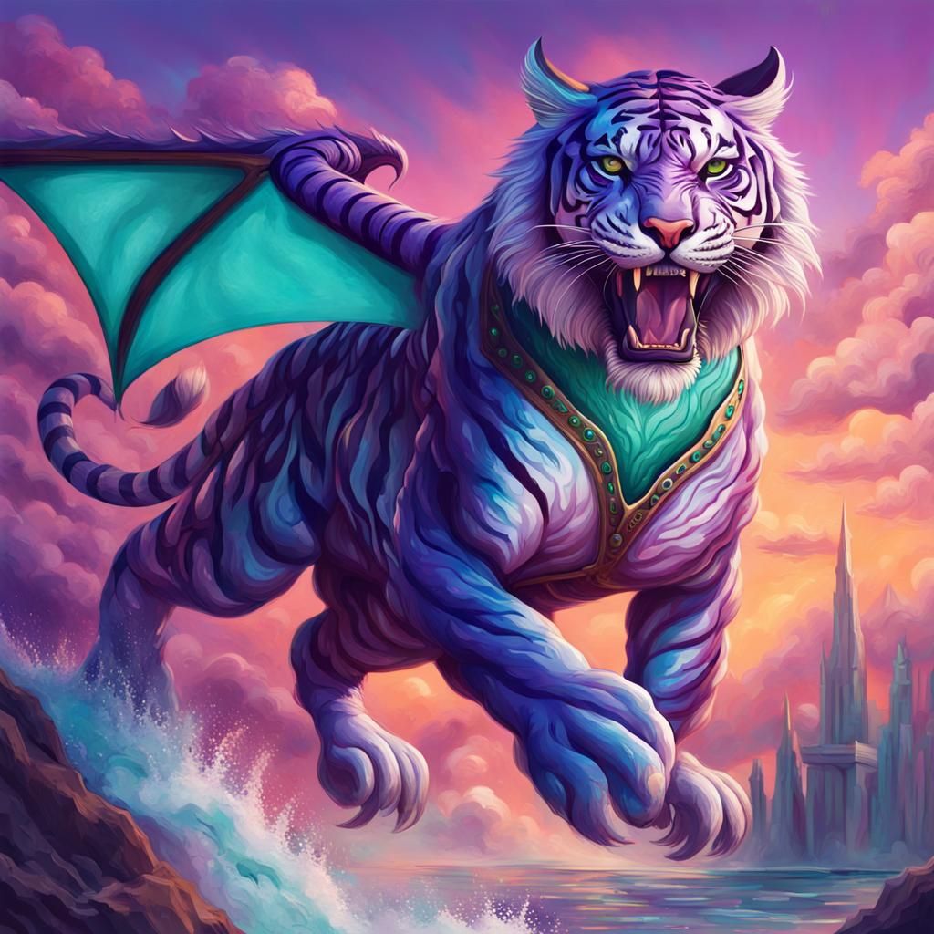 Tiger and Dragon Journey to Emerald City