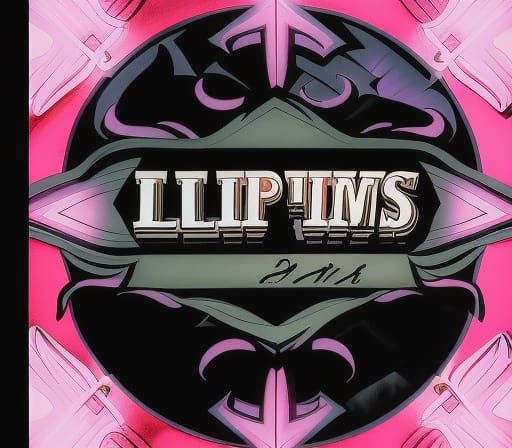 5D Light Comics Logo with Pink Letter L