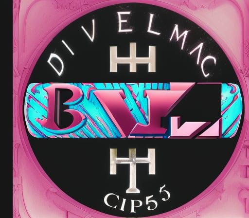 5D Light Comics Logo: Pink Light on Letter L