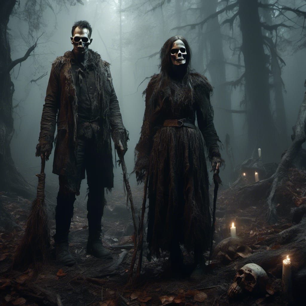 Hansel and Gretel: Macabre Witch Hunters in Dark Forest