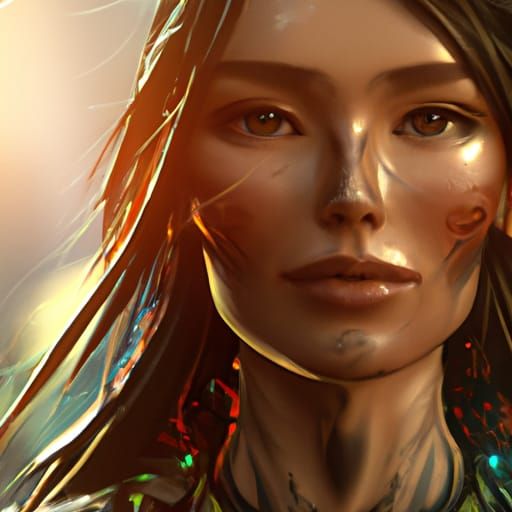 Hyperdetailed Portrait in Unreal Engine 5