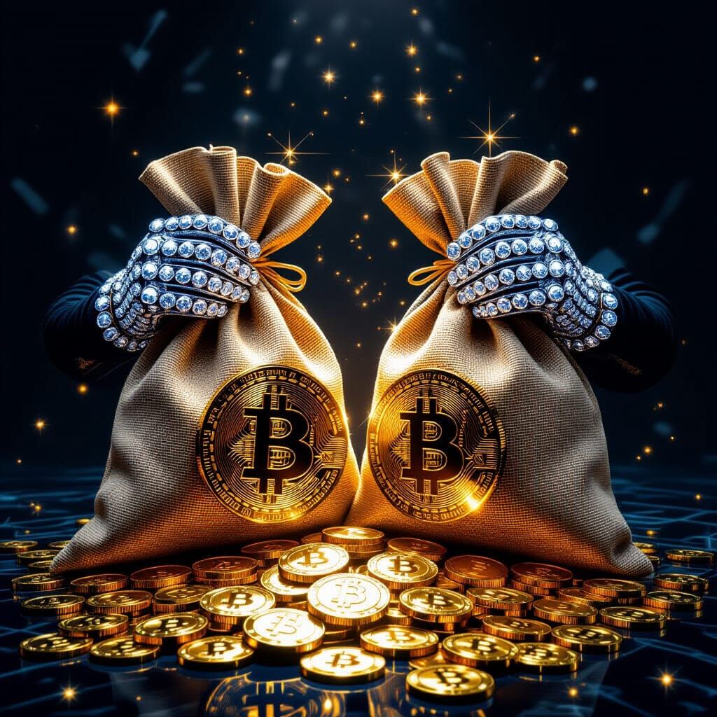 Diamond Hands Crypto Wealth in Digital Abyss