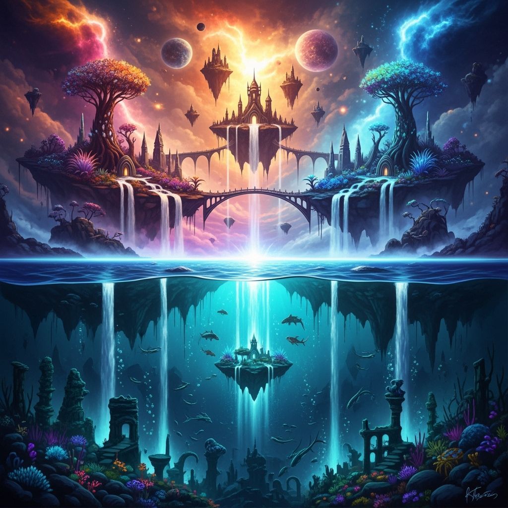 Fantastical Realm of Mirrored Duality