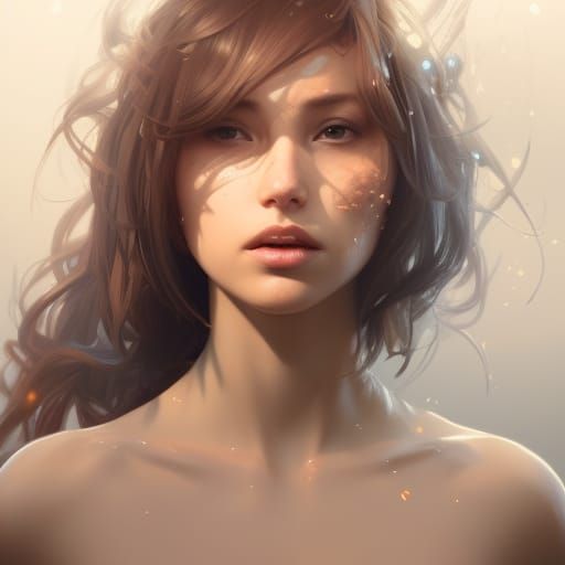 Detailed Portrait with Dynamic Lighting