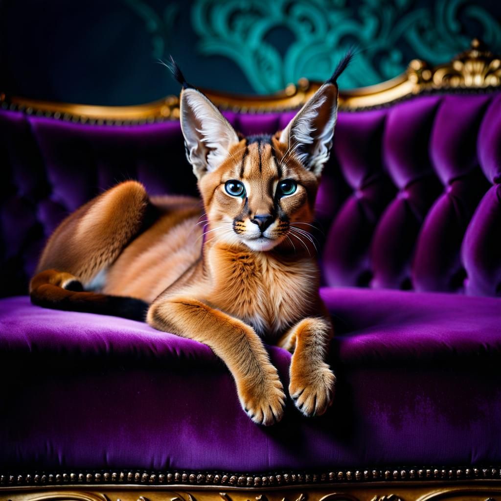 Divine Baby Wild Cats: Caracal