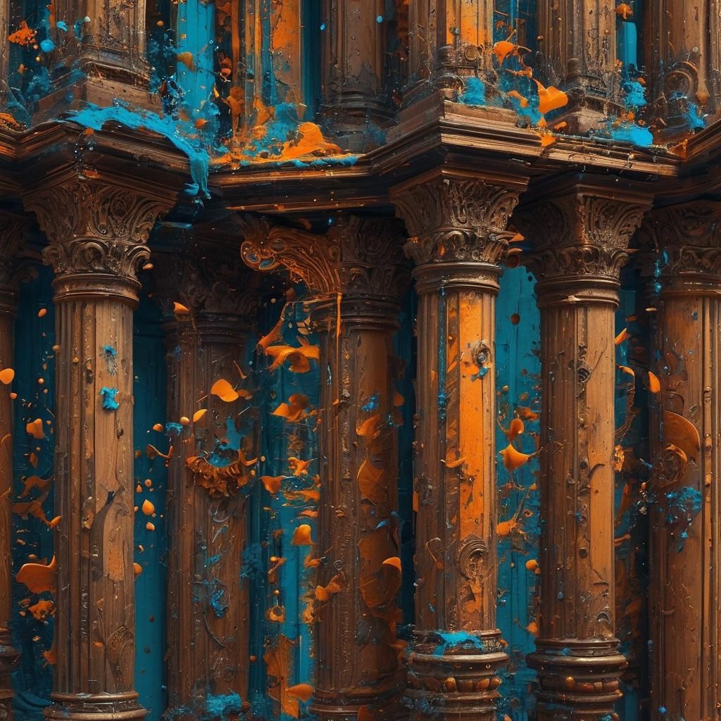 Surrealistic Being Reinventing in Kaleidoscopic Fantasy