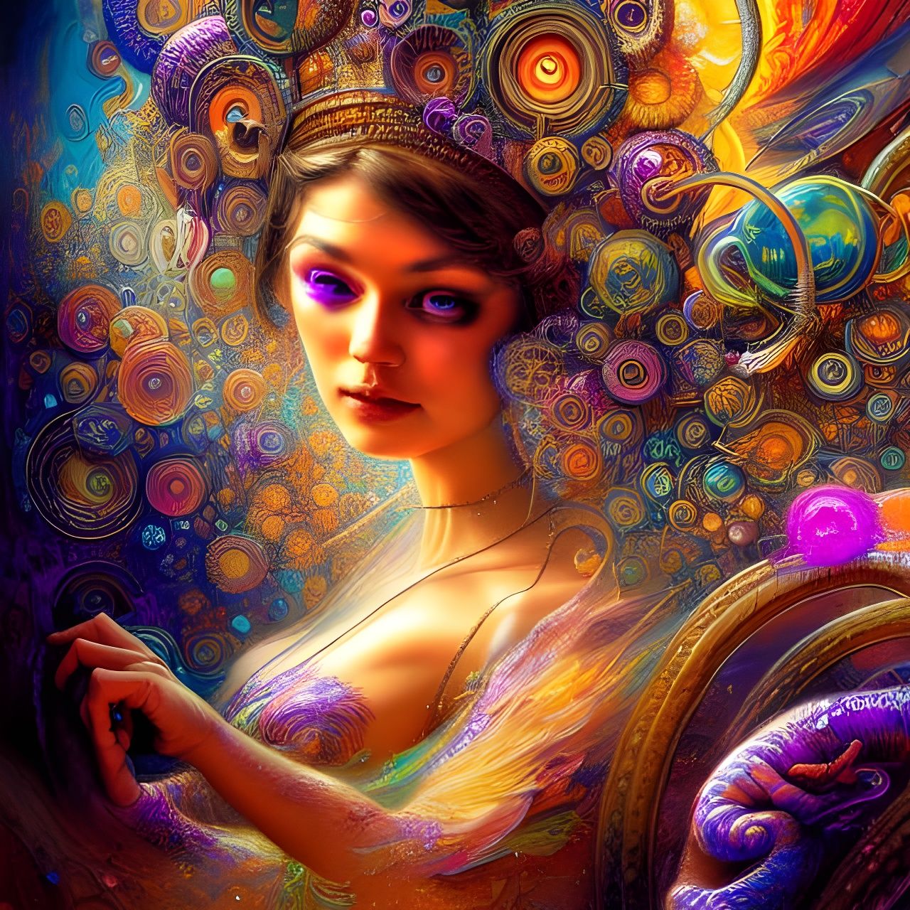 Dreamer creating existence IV