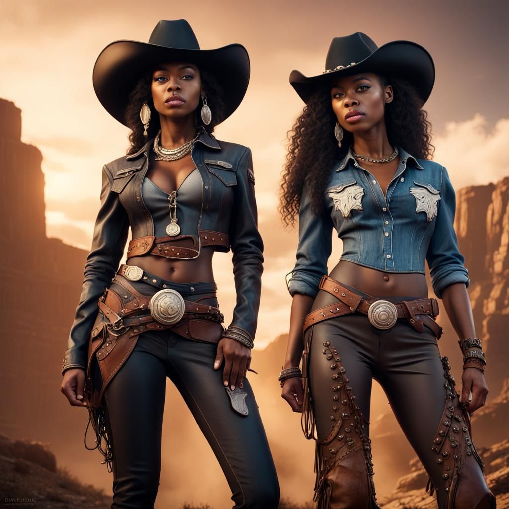 Cowgirl Fashion Show with Wild West Theme