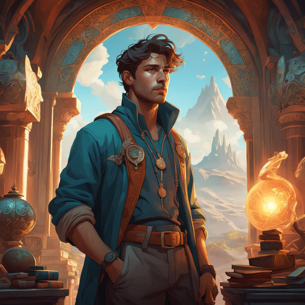 Hero Lost in Enchanted Realm