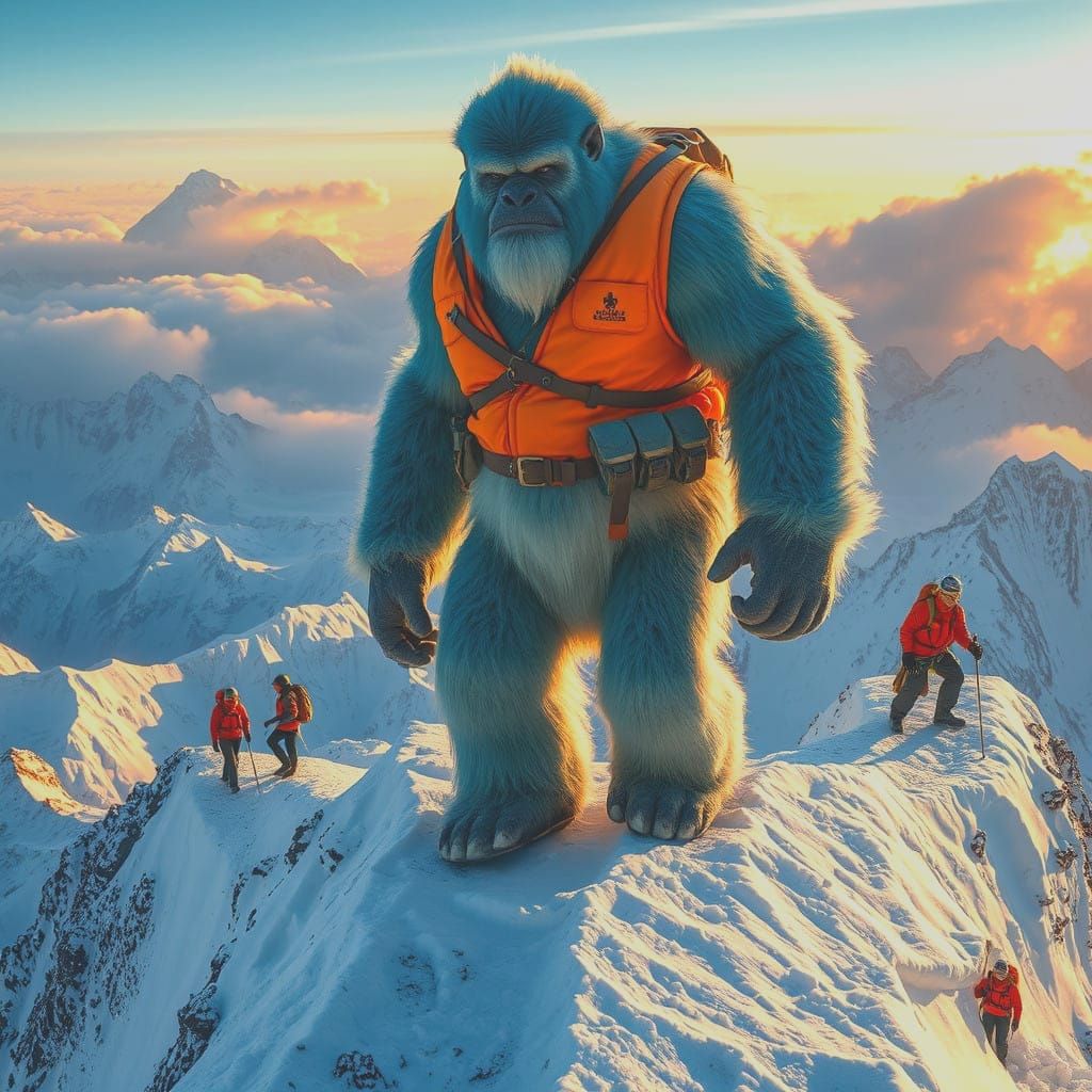 realistic mythical creatures: Yeti