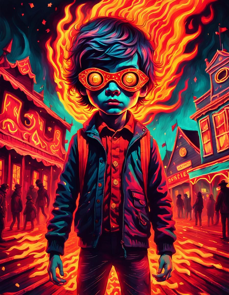 Fire-eye'd boy give them all the slip!