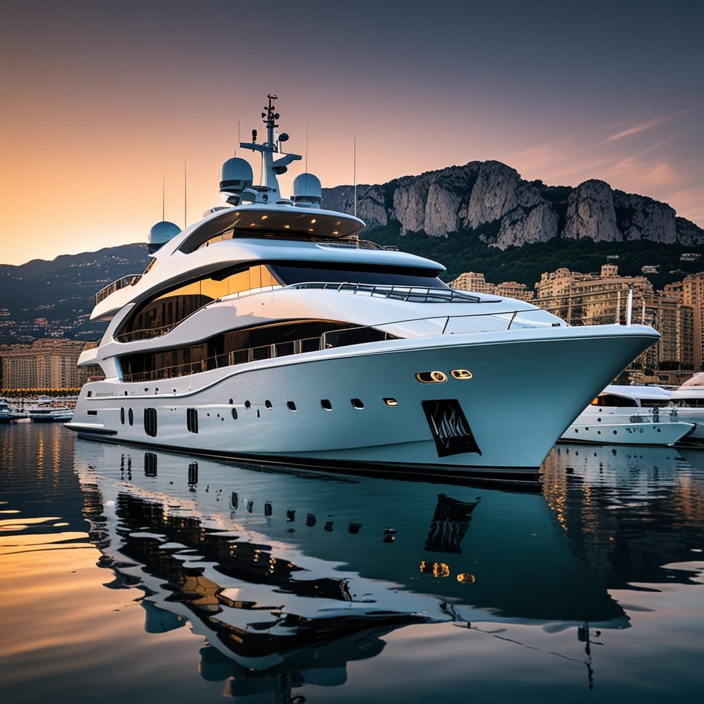 Ultra-Mega Power Yacht Shines in Monte Carlo Monaco