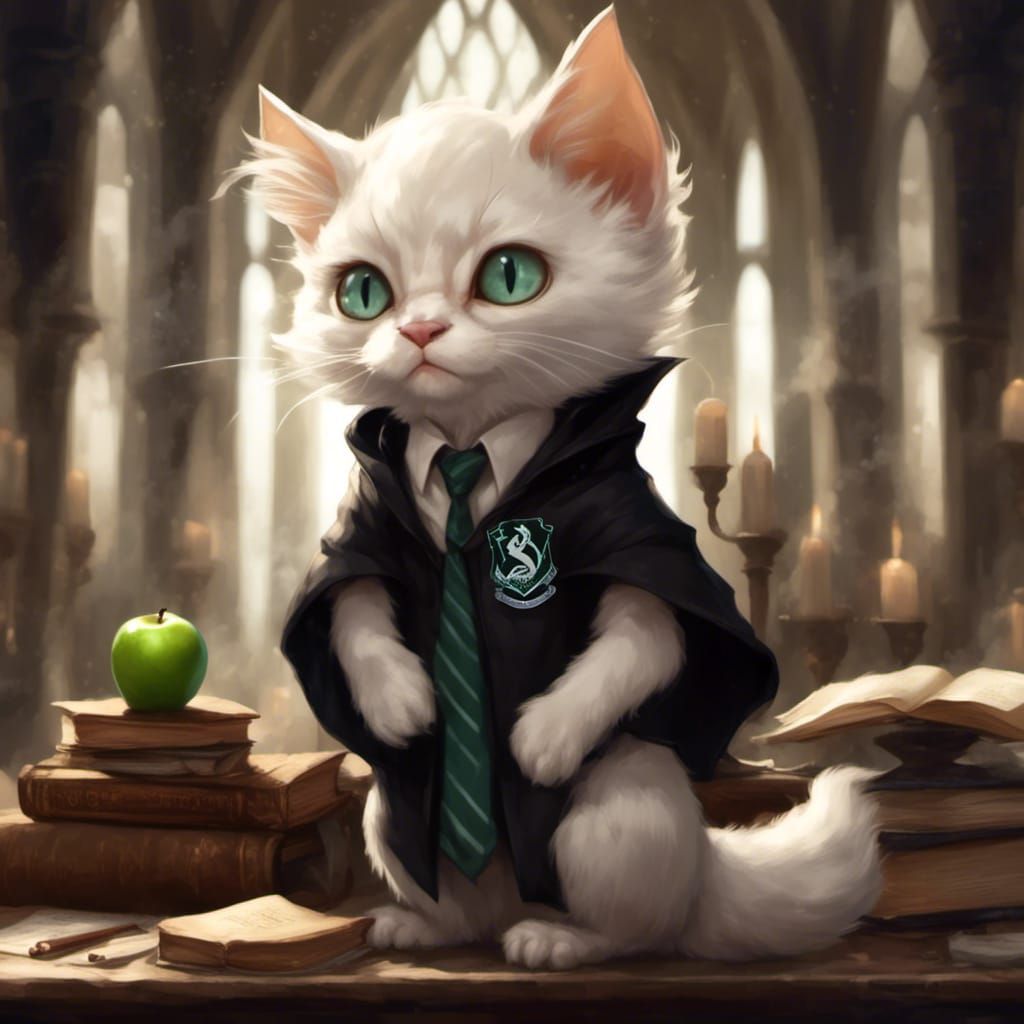 Draco Meowlfoy ≽^•⩊•^≼