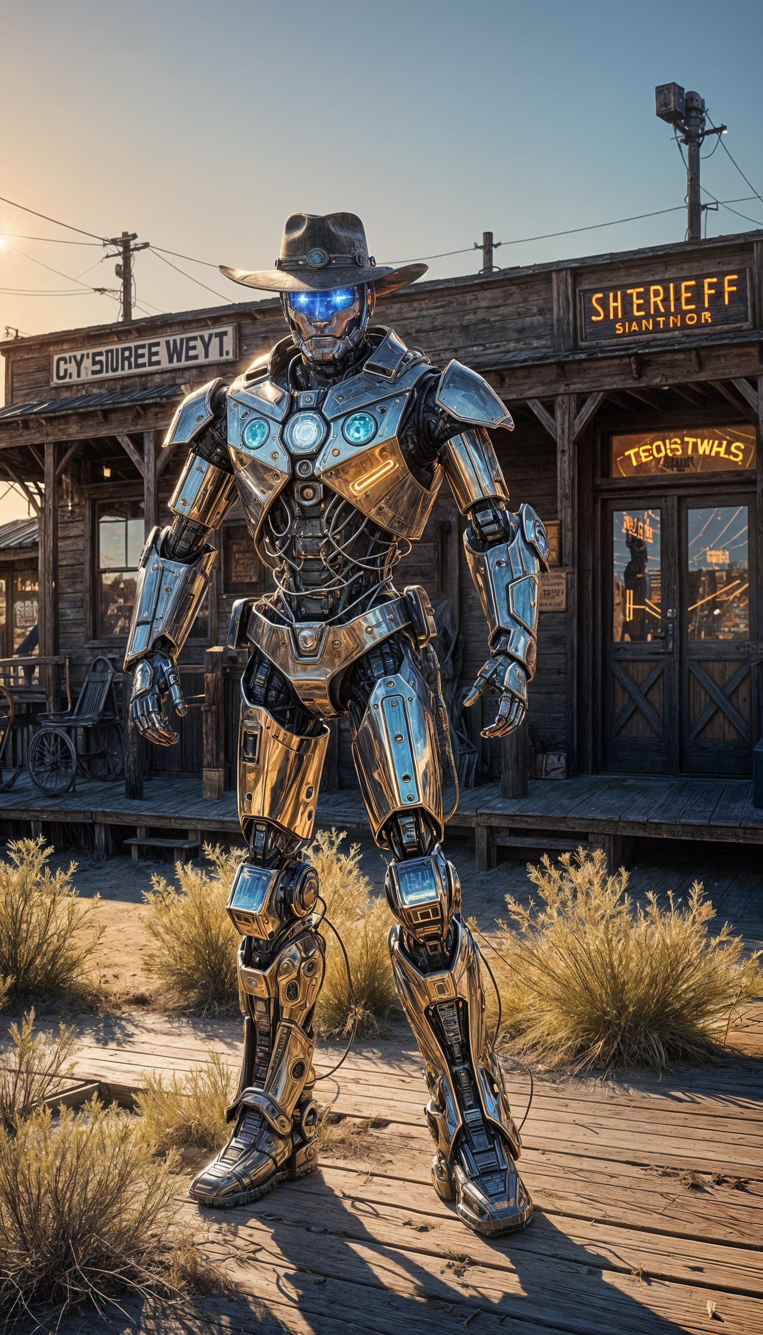 [Wild West Futurism] A Shiny New Sheriff in Town
