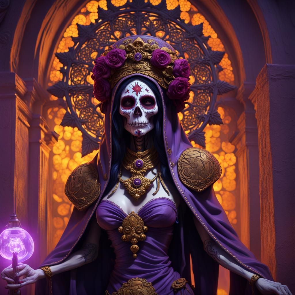 La Santa Muerte: Dark Fantasy Masterpiece