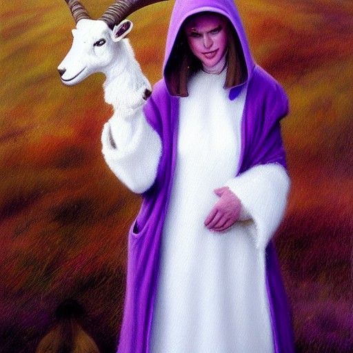 Toriel from Undertale as Oil Painting