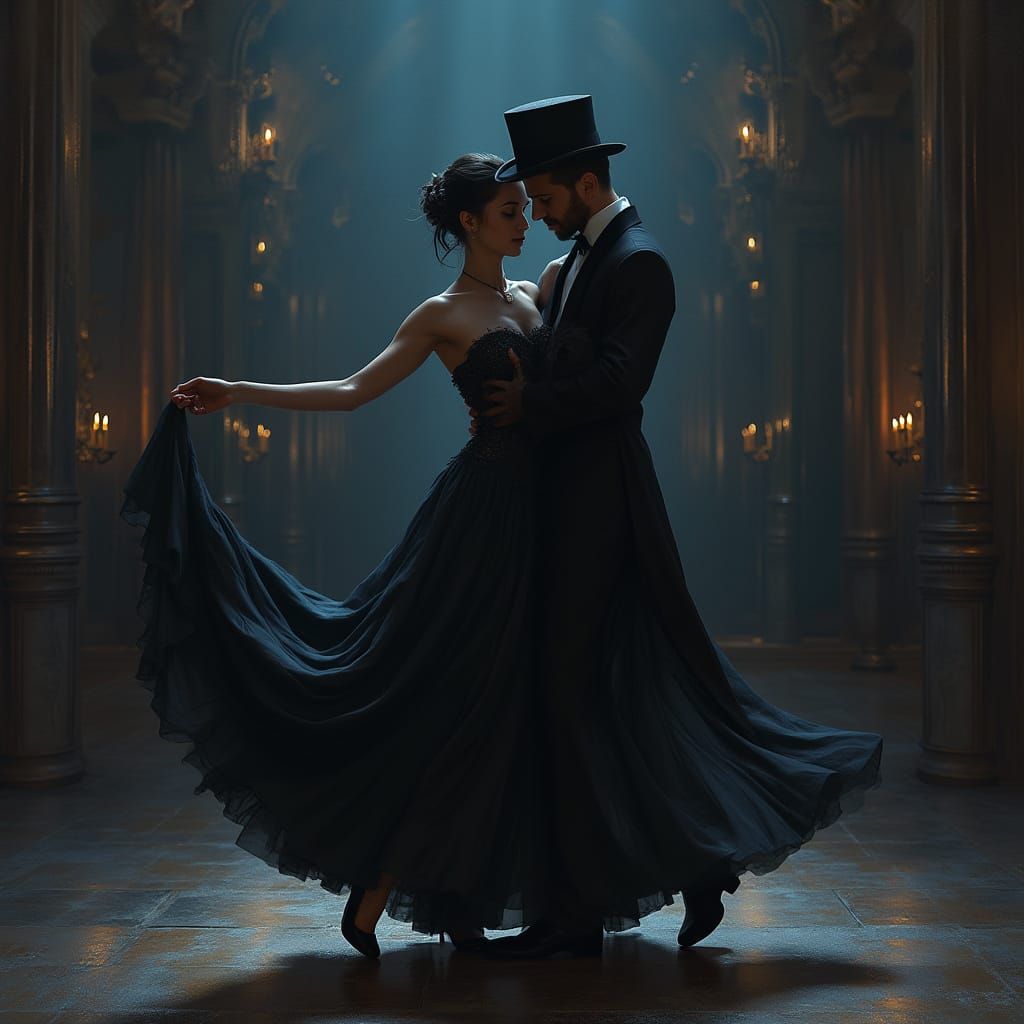 Emperor Waltzes with Mysterious Lady in Modern Theatre