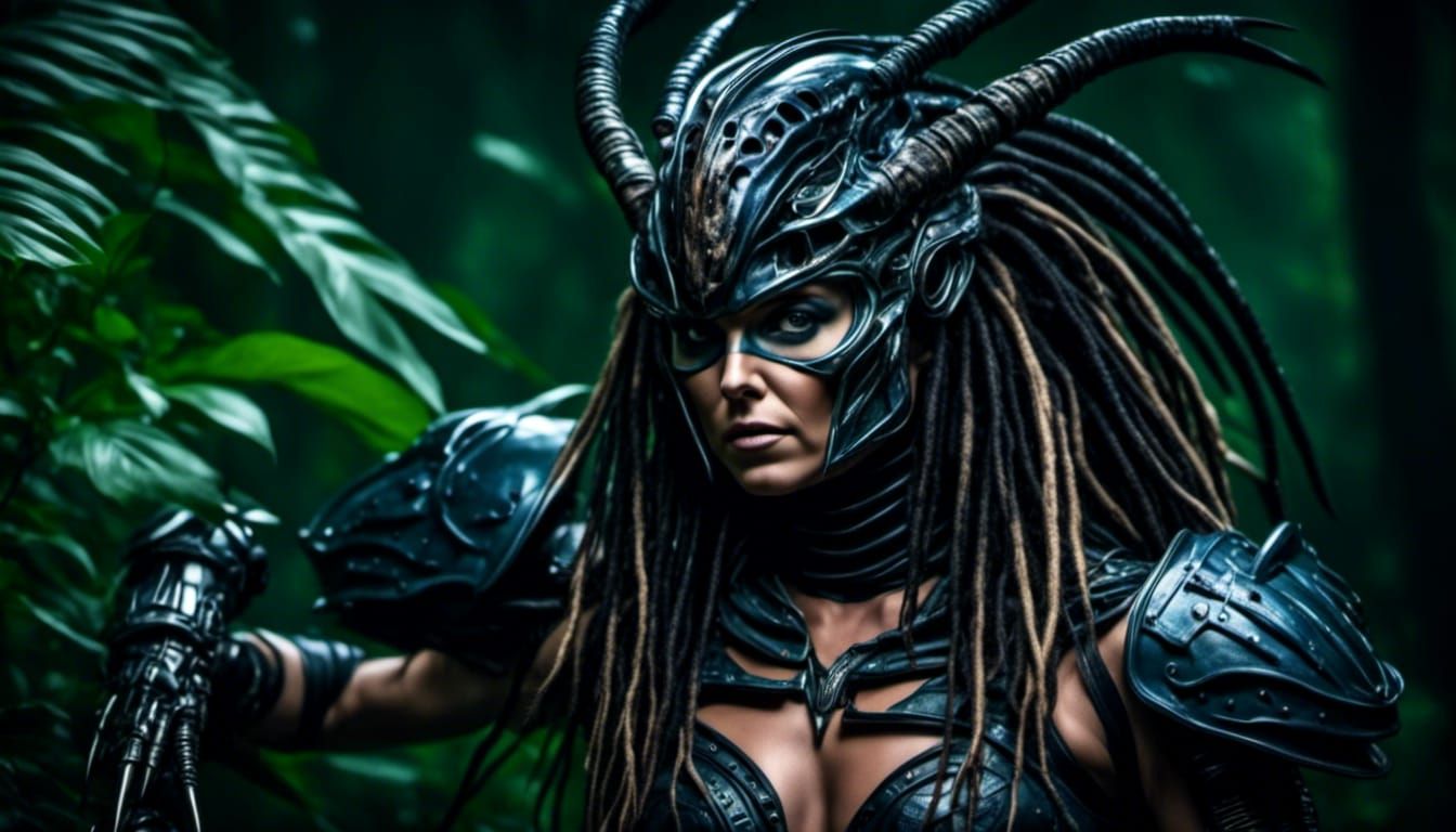 Britney Spears as Biopunk Predator