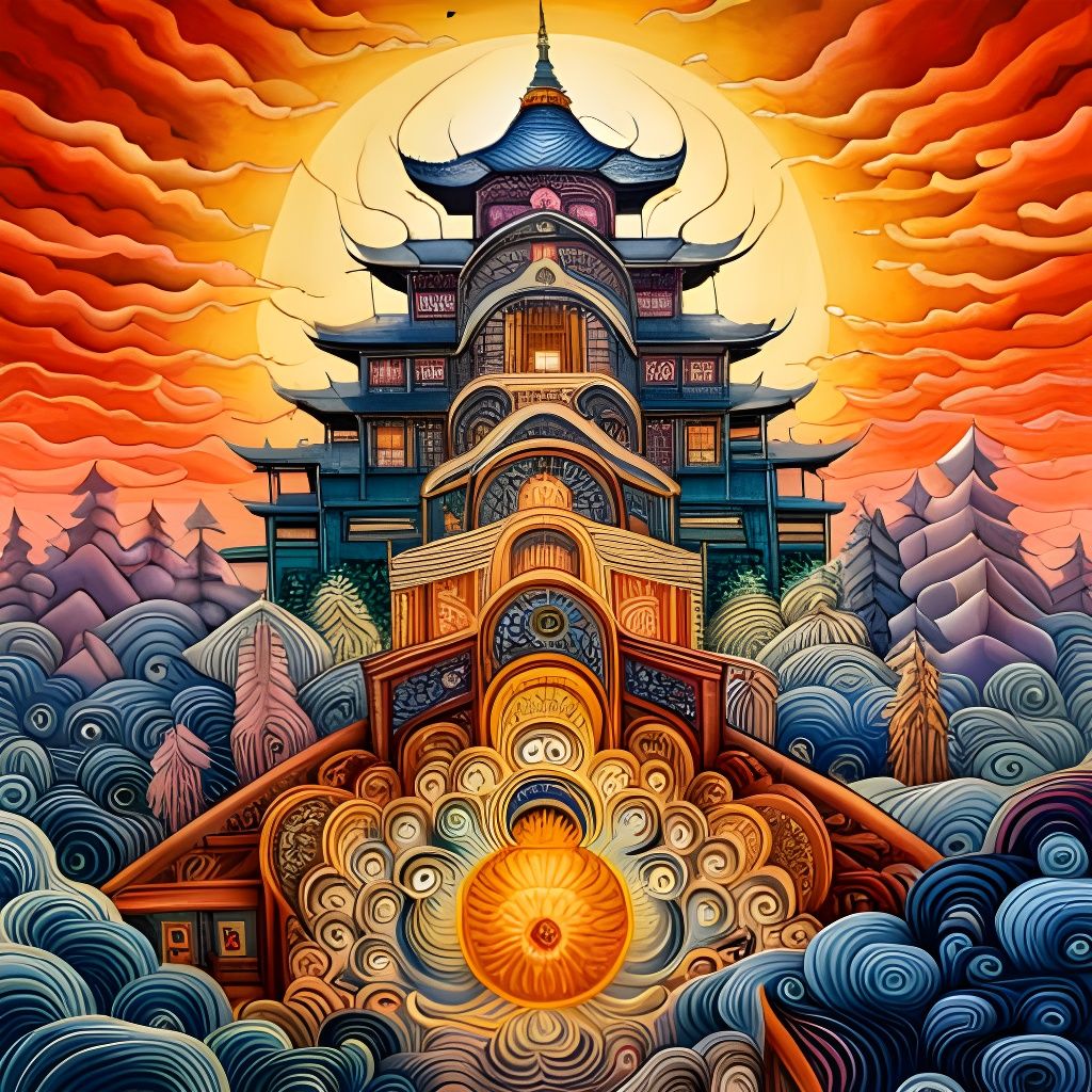 Temple of the Rising Sun