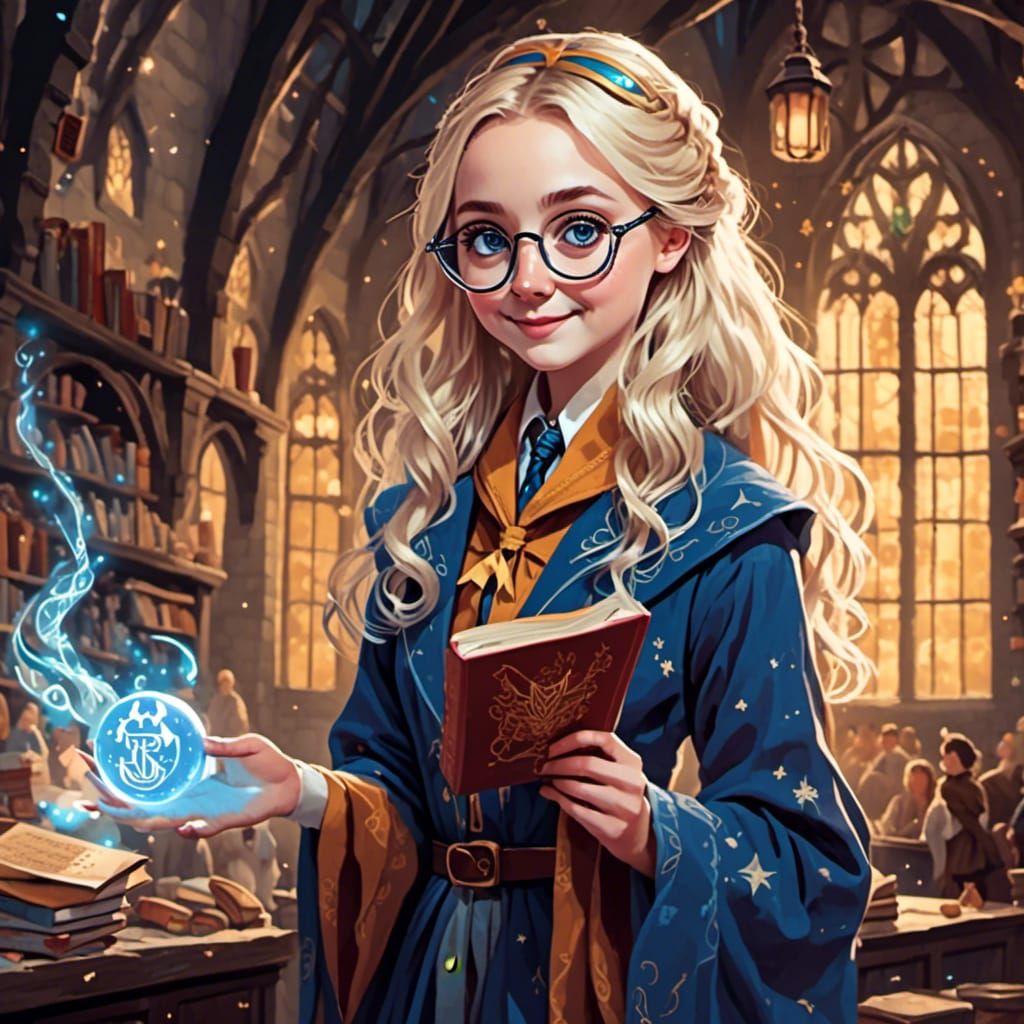 Luna Lovegood at The Leaky Cauldron