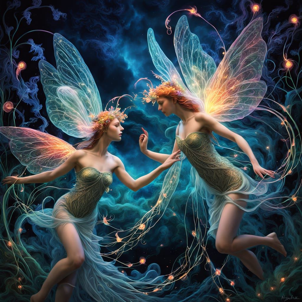 Ethereal Goddesses of Dream Plasma