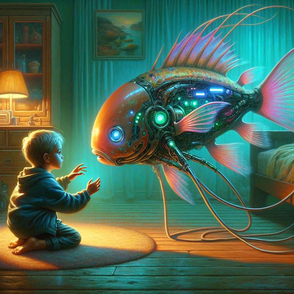 Cyborg fish