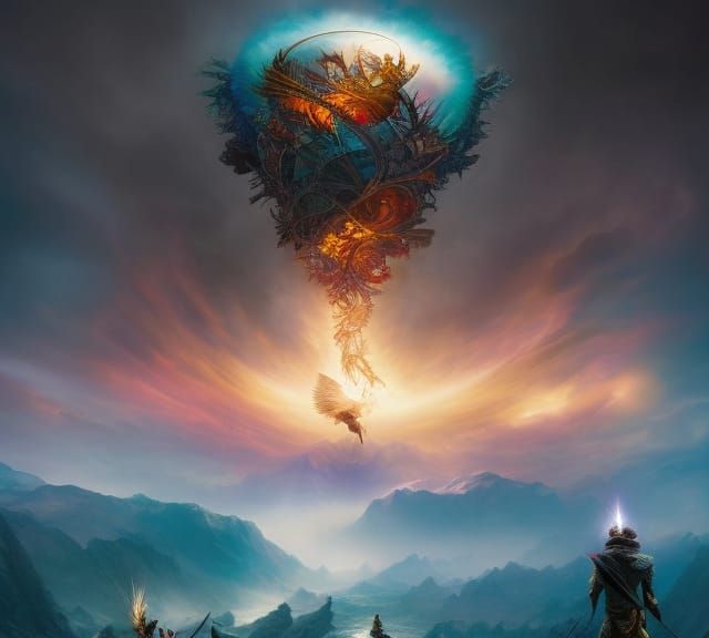 Photorealistic Revolution: A Digital Concept Art Masterpiece